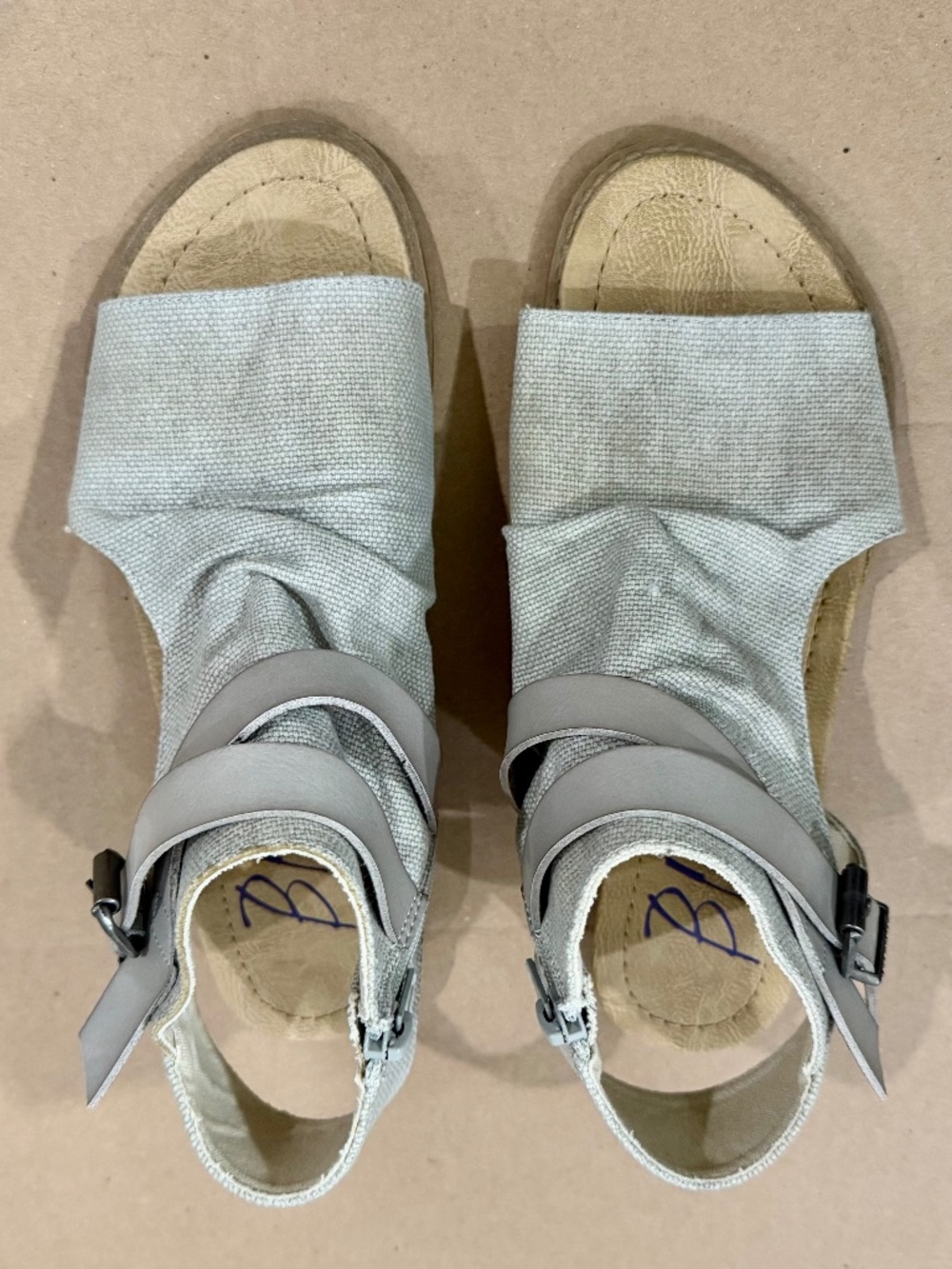 Women's Blowfish Malibu Grey Sandals